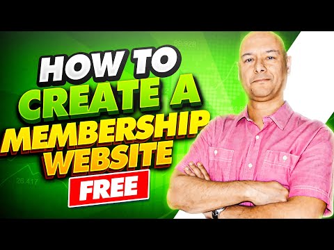 How to create a membership website with wordpress for free - Using only FREE plugins
