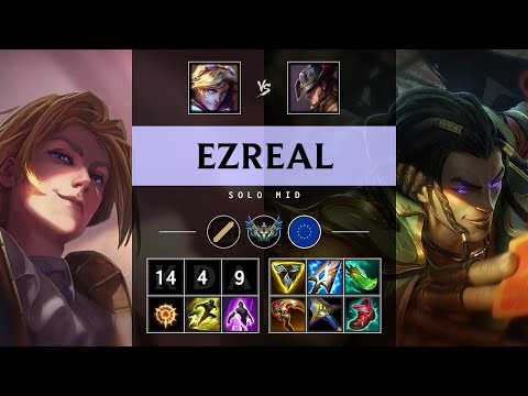 Ezreal Mid vs Twisted Fate - EUW Challenger Patch 25.13