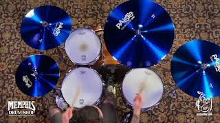 Video thumbnail for Paiste 18" Color Sound 900 Blue Crash Cymbal - 1488g - Garrett Tyler (1931418-1022918II) by Memphis Drum Shop