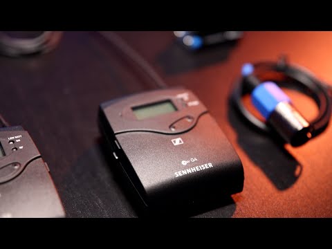 Sennheiser EW 112P G4 Camera-Mount Omnidirectional Lavalier Microphone System (A1-Band: 470-516 MHz) 2010s - Black image 3