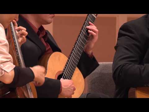 Minneapolis Guitar Quartet - Skymningspolskan by Maria Kalaniemi