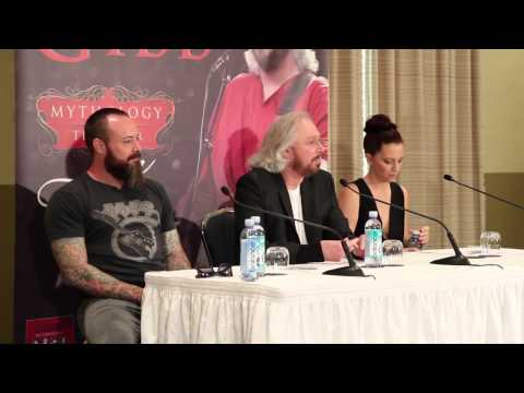 Barry Gibb media conference - part 1