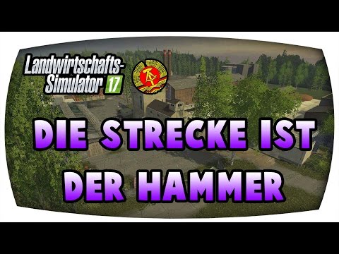 LS17 - Die Strecke ist der Hammer ♛ LPG Schwarzepumpe 1988 #47 ♛ Let's Play Farming Simulator 17