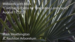 &quot;Cold-hardy Palms for Temperate Landscapes&quot;