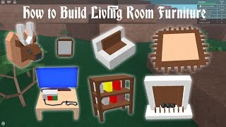Lumber tycoon 2 | How to Build Living Room Furniture