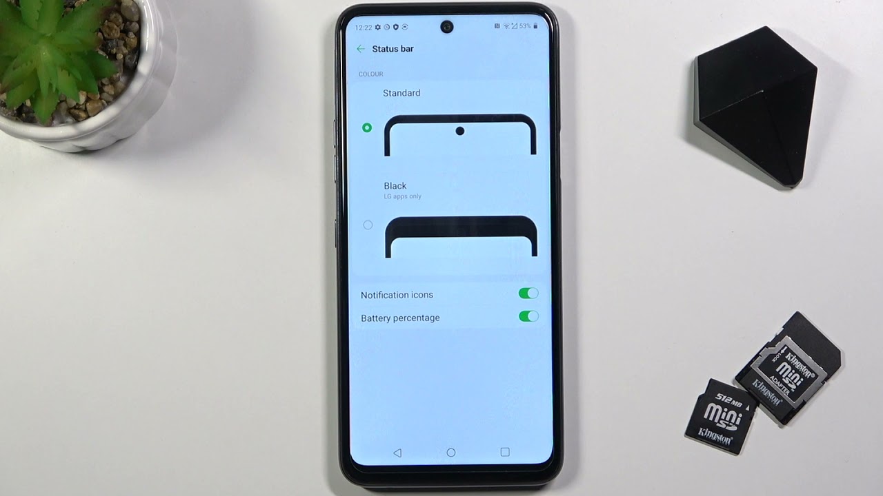 How to Show Battery Status in LG K62+ – Show Battery Level