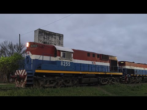 [4K] Mega-tren vacio de NCA con destino a General Deheza pasando por Marcos Juárez!!!!!!