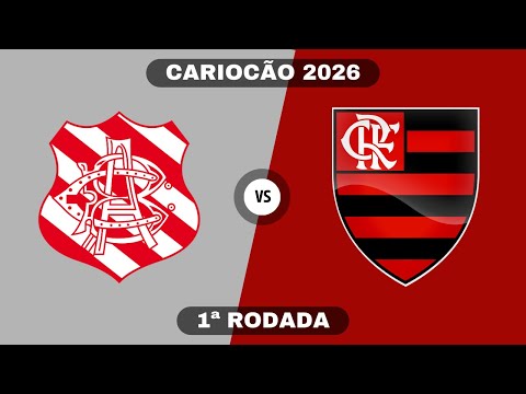 BANGU vs FLAMENGO | Carioca Championship 2026 | Round 1 | PES 21 Simulation