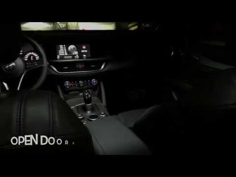 Alfa Romeo Stelvio 2018 by night; interior & exterior lights - Oświetlenie wewnętrzne & zewnętrzne