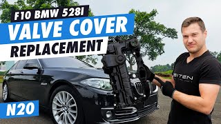 DIY F10 BMW 528i N20 Valve Cover (gasket) Replacement