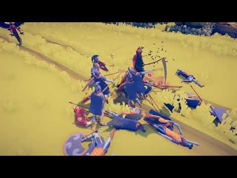 TABS | Scarecrow 2 Harvesters And 5 Farmers VS All Units! (Same Price)