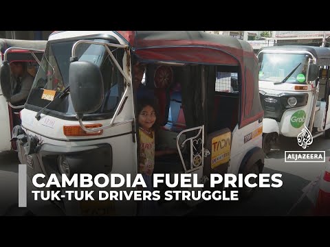 Cambodia's tuk-tuk drivers face fuel shortage and rising prices amid war on Iran