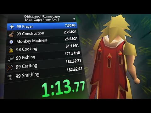 The Max Cape Speedrun Competition