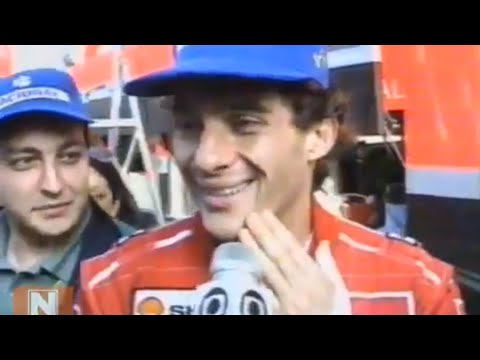 Programa Fantástico Senna REI de Monaco 30 anos !! 23 05 1993 Cabrini