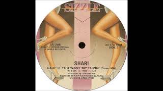 Shari - Stop If You Want My Lovin' (Miami Street Mix)