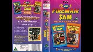 Fireman Sam - 2 on 1 (1996 UK VHS)