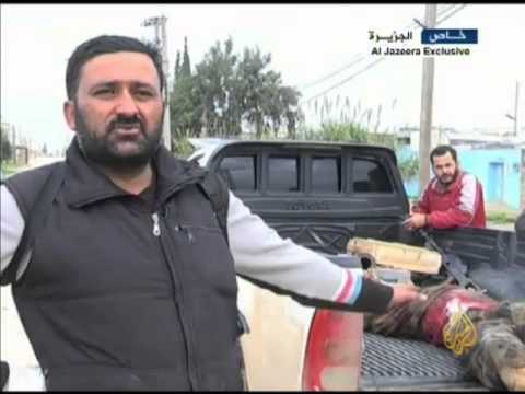 تقرير تلفزيوني يرصد حصار الجيش الحر لمدرسة المشاة في ريف حلب وبدء عملية الاقتحام