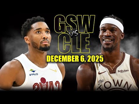 Golden State Warriors vs Cleveland Cavaliers Full Game Highlights – December 6, 2025 | NBA Season