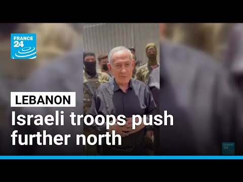 Israeli troops push deeper into Lebanon, crossing the Litani river, as talks expected