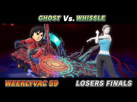 WeeklyVac 59 - SSBU - Ghost (Mii Brawler) vs Whissle (Wii Fit Trainer)
