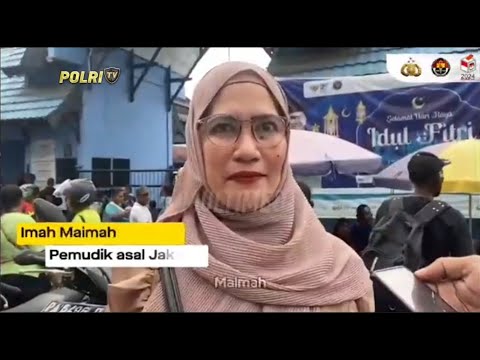APRESIASI WARGA TERHADAP PELAYANAN POLRI SAAT MUDIK