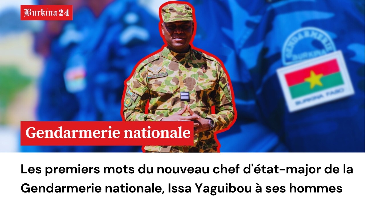 Les premiers mots du nouveau chef d'état-major de la Gendarmerie nationale à ses hommes