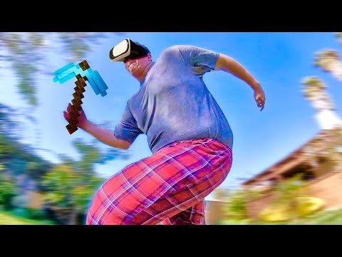 Ultimate VR Minecraft fail - You won't believe my reaction!