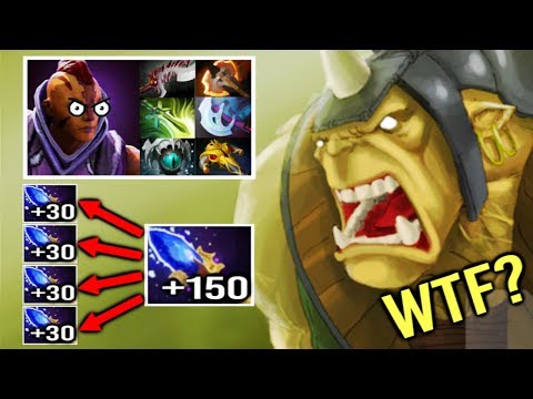 How To Win Dota Late Game vs Full Item Anti-Mage? Imba Scepter Alchemist Comeback 7.22 Dota 2