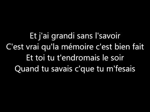 Shh on fait pas d'bruit (Inceste abus sexuel) - Darling Paroles/Lyrics