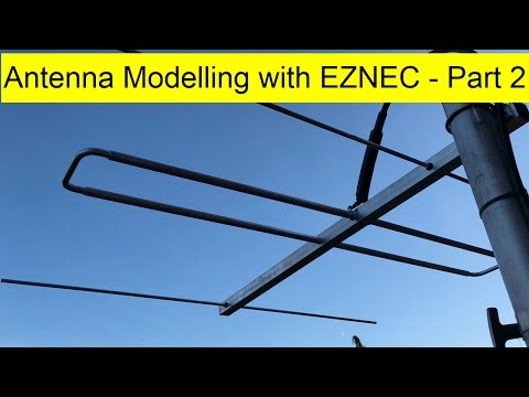 EZNEC Antenna modelling part 2 - Opening and exploring Yagis