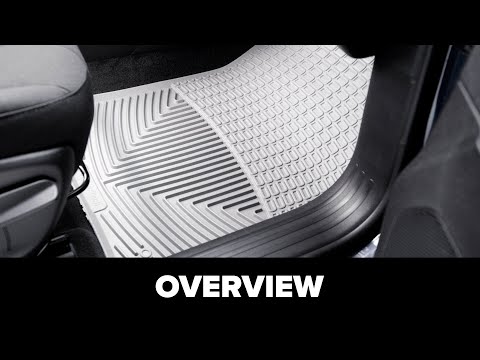 WeatherTech Golf Cart Floor Mat Black Rubber - Made in the USA