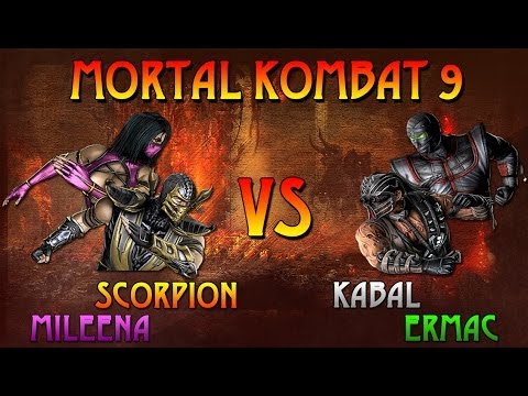 Mortal Kombat 9: Mileena & Scorpion Vs Kabal & Ermac - I'm Unstoppable