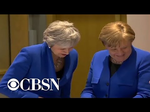 EU leaders and British Prime Minister Theresa May agree to Brexit extension