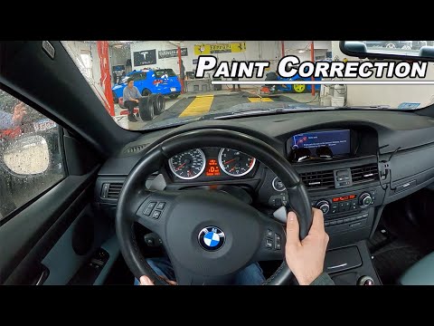 Paint Correcting + Ceramic Coating My BMW M3 at 100k Miles - Filthy Daily Transformed (POV)