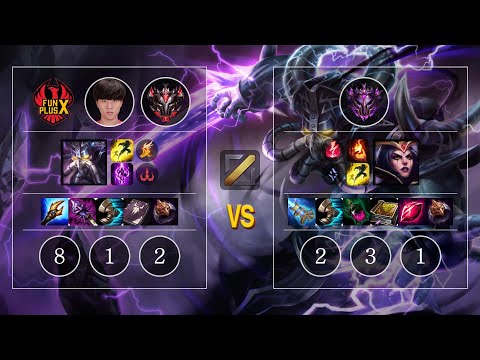 FPB Cepted Kassadin vs LeBlanc Mid - KR GrandMaster Patch 10.11