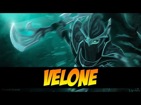 VeLoNe Plays Phanton Assassin WITH 24 KILLS - Dota 2