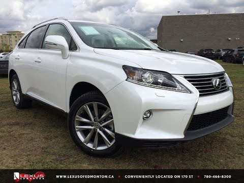 New White 2015 Lexus RX 350 AWD Sportdesign Edition In Depth Review Northwest Edmonton