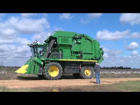 John Deere GoCotton: CP690 Harvest to Transport Configuration