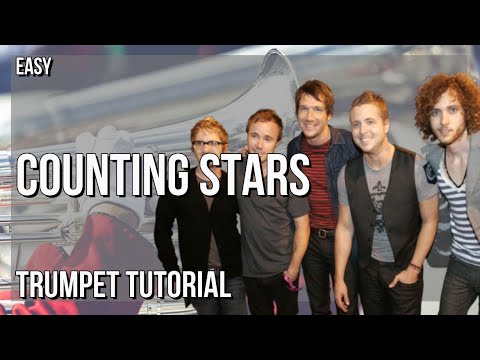 SUPER EASY: How to play Counting Stars  by OneRepublic on Trumpet (Tutorial)