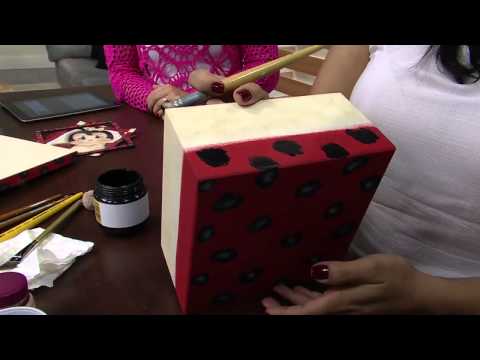 Mulher.com 14/01/2015 Caixa de joaninha por Livia Fiorelli Parte 1