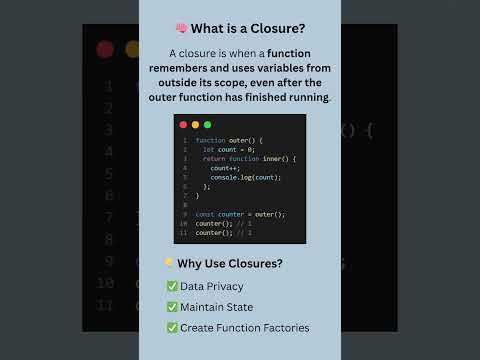 What is a Closure in JavaScript