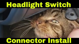 1987-1997 Ford F350 \ Mustang Headlight Switch Connector Install
