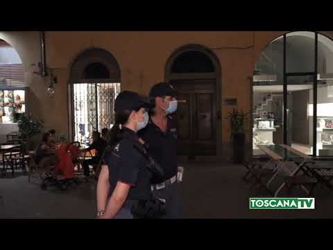 2020-08-22 AREZZO - MOVIDA, CONTROLLI SERRATI AD AREZZO