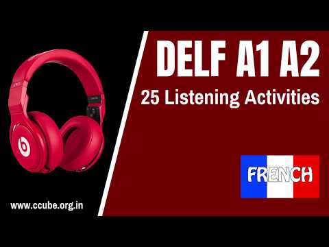 DELF A1 A2 Listening Practice Test Sample Papers Online - Comprehension Orale | Delf Listening