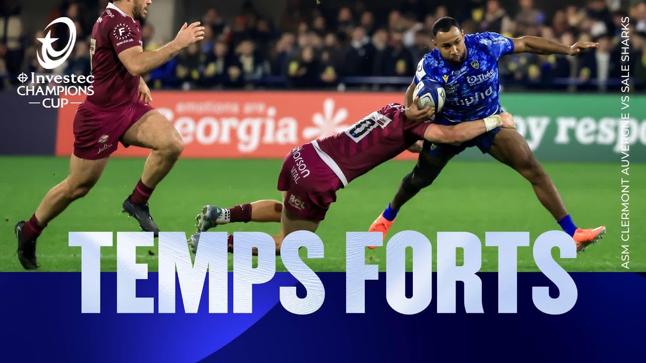 Temps Forts - ASM Clermont Auvergne v Sale Sharks | Investec Champions Cup 2025/26
