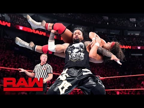 The Usos vs. Bobby Roode & Chad Gable: Raw, April 15, 2019
