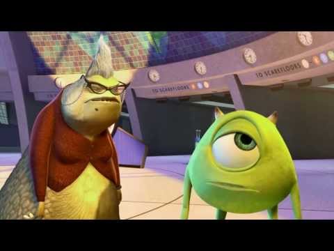 Monsters Inc - All Roz Scenes!