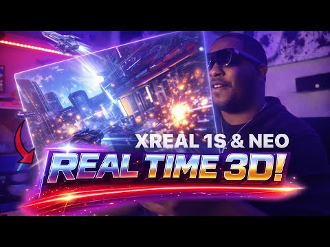 XREAL 1S & Neo FULL BREAKDOWN – Portable 3D Screens, Charge & Play, Switch Support!