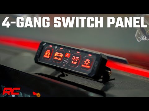 4-Gang Switch Panel