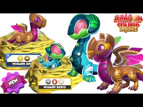 *New* Hatching Cyber Dragon + Runic Dragon  - Dragon Mania Legends Gameplay Walkthrough Part 1473 HD